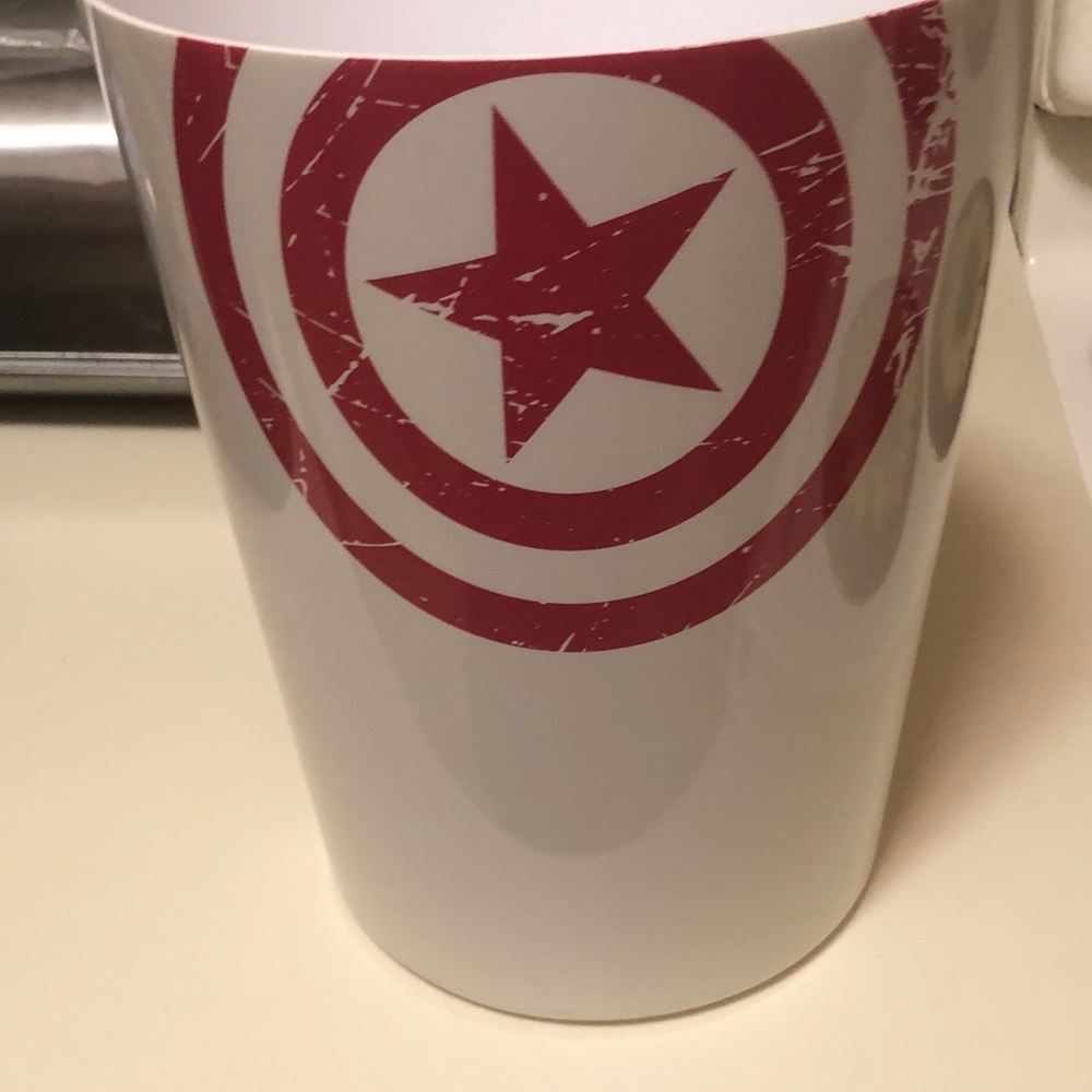 Captain America waste basket